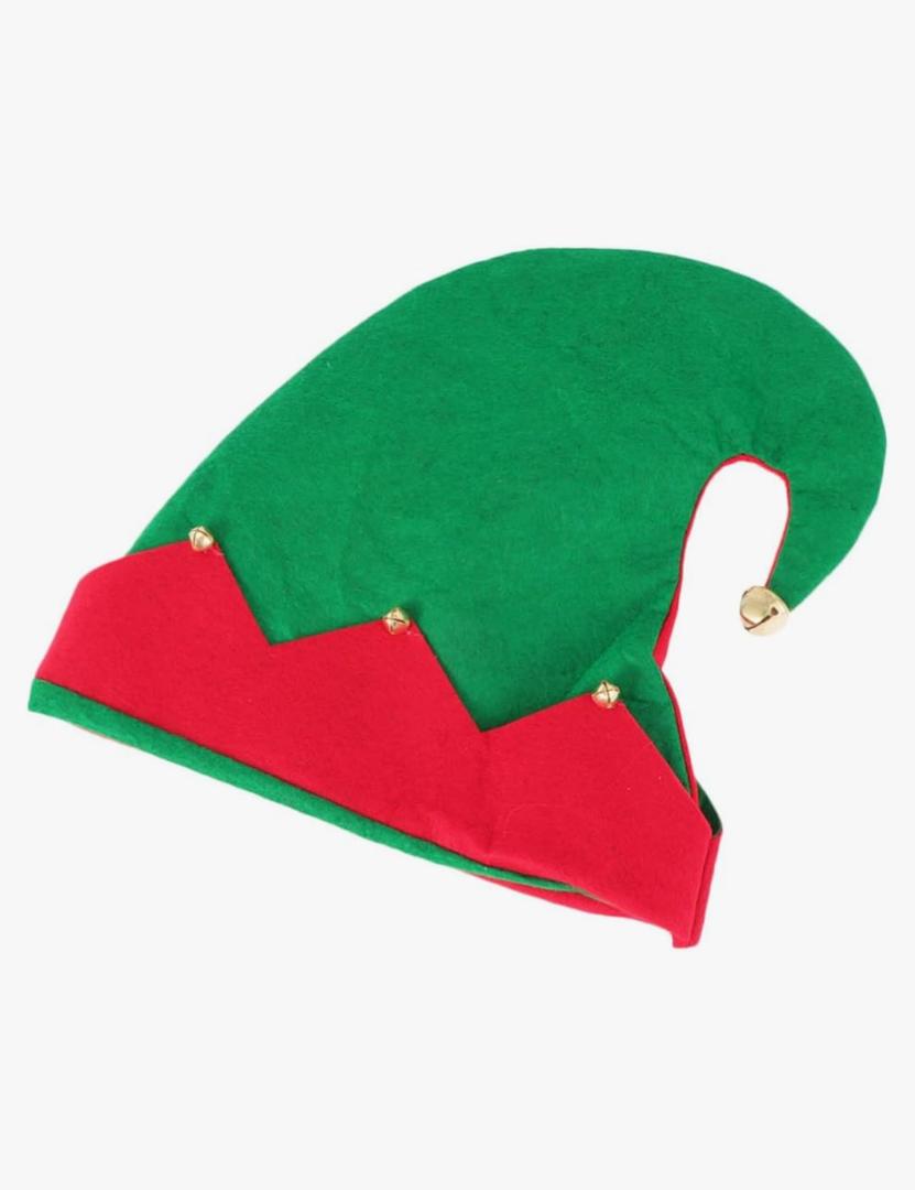 Cabilock 6Pc Christmas Elf Hat for Decorative Clown Headdress with Bells Festive Party Accessory for Holiday Cosplay and Photo Props Christmas Hat for Celebrations