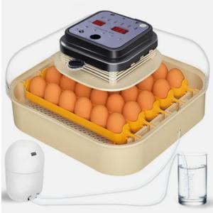 Brivouen 30 Egg Incubator with Humidity Display, Egg Candler, Automatic Egg Turner, for Hatching Chickens