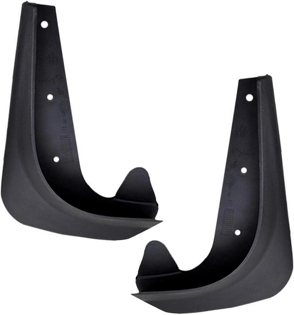 2 PCS Car Mud Flaps, Splash-Protection Auto Fender Flaps, All Weather Protector Universal Mud Guards, for Sedans and SUVs (Black, 7x9.8In)