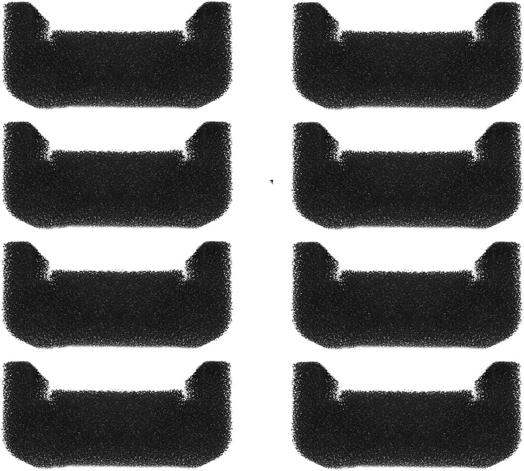 8/12 Pack Foam Filters for Cat Water Fountain, Cirfifth Sponge Cat Fountain Filters, Pet Fountain Filter Replacement (8 Pack)