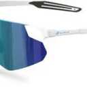 YAMAS Sport Sunglasses for Mens, Wrap around sunglasses, Non-Slip Nose Pads for Hiking, Climbing&Running, UV400 Protection