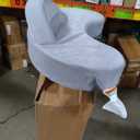 Momcozy Innovative Safety Guard Nursing Pillow - Firm & Springy Memory Foam - Stable, Ergonomic Support & Comfort - Wider Breastfeeding Cushion, Adjustable, Removable Cover, Baby Safety Certified (CozyLite)