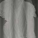 Eytino Women Plus Size Lightweight Cardigan Half Sleeve Knitted Summer Kimono Cover Up Tops Resort Wear, 3X White