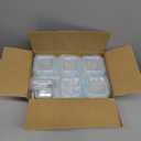 Small Glass Food Containers Set of 6, 5oz Reusable, Airtight, Leakproof Mini Food Storage Containers with Lids