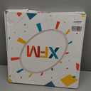 XFM Beach Coastal Wall Clocks Battery Operated 20 Inch Large Wall Clock Silent Tropical Seascape Glass Wall Clock for Living Room Bedroom Kitchen Decor (Blue1)