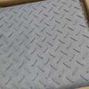 BDK Heavy Duty Rubber Cargo Mat Liner - All-Weather Trunk Protection, Trim-to-Fit Design for Cars, SUVs, Vans & Trucks - Non-Slip, Waterproof, Durable Cargo Floor Liner - 46" x 56.75" x 0.25" - Gray