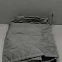 MAGZO Magnetic Thermal Insulated Door Curtain, 48" x 80", Upgraded Oxford Filled with Thicken Cotton, Weatherproofing Insulation Cover Blanket for Winter/Standard Entry Doors, Keep Cold Out, Grey (Gray)