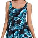 JOYSHAPER Women's Built in Bra Flowy Loose Beach Cami Tank Top Size L