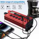 Cantonape 4000W Power Inverter 12V to 110V/120V DC to AC with LCD Display, Remote Controller 5 x AC Outlets and 4 x 3.1A USB Car Adapter for Car Truck Boat RV Solar System