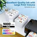 Compatible for EPT502 Ink Refill Bottles ET-2850 ET-3850 ET-4850 ET-15000 Ink Refill for ET 2850 ET 3850 ET-4760 ET-3760 ET-4950 ET-2760 ET-3830 ET 4850 ET 4950 ET 15000 ET 3760 ET-2980 ET-3950 Ink