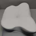 Cervical Pillow for Neck Pain Relief - Ergonomic Memory Foam Pillow with Cooling Case Orthopedic Support Side Sleeper Pillow for Pain Relief Support for Side Back Stomach Sleepers (White)