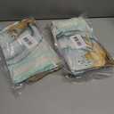 2 x Mimkus Fall Pillow Covers 18 x 18 Inch Set of 4 Thankful Grateful Blessed Harvest Floral Decorations Double-Sided Print Cushion Cases for Home Dcor (Orange and Blue)