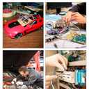 NAOEVO 14 Gauge Wire 300ft, 14 AWG Wire 6 Colors 50ft Each Spool, Flexible Silicone Tinned Copper Electrical Cable, Wiring kit for Breadboard/Automotive/DIY/Battery, 200