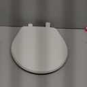 Bemis 730SLEC Slow Close Toilet Seat, Easy Clean Hinges and Durable Plastic Seat, Made in USA, Round, White