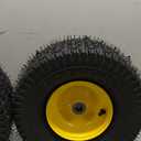 15x6.00-6NHS Lawn Mower Tires, 15 x 6.00-6 Lawn Mower Tires and Wheel Compatible with John Deere Craftsman Husqvarna Riding Lawn Mower Front Tires-with 3/4" Bearing, 3" Centered Hub (2 Pack)