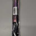 2 x Ballroom Glitz Folding Fan | Purple Sparkle PVC + Bamboo Frame | Loud Popping for Line Dance/Boots on The Ground | Oversized Durable Party Accessory