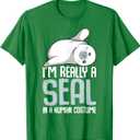 Seal Costume Sea Lion Seals Girls Boys Women T-Shirt, L