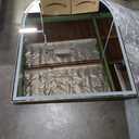 LED Bathroom Mirrors with Lights 30"x40"Arched Mirror for Wall,Led Vanity Mirror, Anti-Fog,LED Mirrors with Front Light and Backlit, Anti-Fog, Dimmable, 3 Color, Shatterproof, Touch Sensor