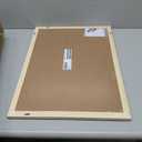 U Brands Cork Bulletin Board, 18" x 24" Inches, Light Birch Wood Frame (265U00-01)