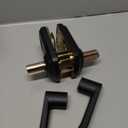 HIDALIFE Keyless Entry Door Lock with Keypad and Handle for Front Doors, Touchscreen Electronic Door Lock, Anti-peep Password, Auto-Locking, Matte Black