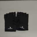ATERCEL Workout Gloves for Men and Women, Exercise Gloves for Weight Lifting, Cycling, Gym, Training, Breathable and Snug fit (Black, M)