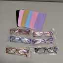 Gaoye Reading Glasses for Women, 6 pack Fashion Readers for Women Spring Hinge Eye Glasses, Blue Light Reading Glasses (*C1 Mix Color)