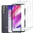 AACL Galaxy S21 FE Screen Protector Tempered Glass for Samsung Galaxy S21 FE 5G,6.4 Inch,[Support Fingerprint Unlock][Full Screen Coverage (except edges)][9H] [3 Pack]