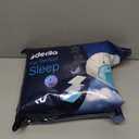 Derila King Size Neck Pillow for Sleeping, Ergonomic & Cervical Pillow for Neck Support & Relief, Memory Foam Side Sleeper Pillows, Bed Contour Pillows for Back, Stomach Sleepers (King Size (23.6" x 13.4" x 4.3"), 1 Pillow_white)