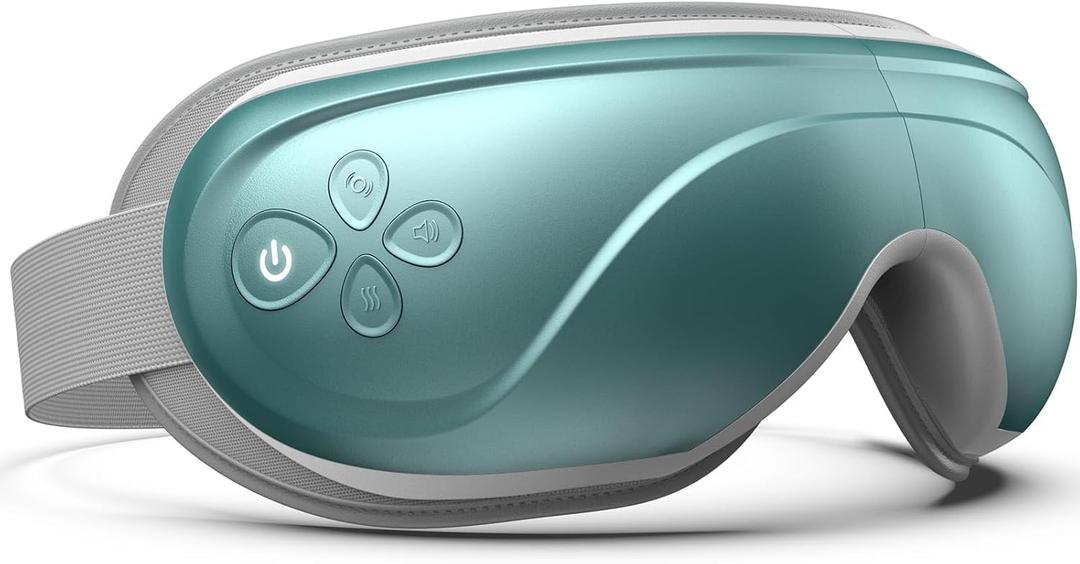 RENPHO Eye Massager with Heat, Mothers Day Gifts Birthday Gifts for Mom Dad Women Men Face Massager, Heated Sleep Mask for Dry Eyes Eyeris 2