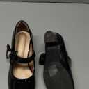 Girls Dress Shoes with Bow Mary Jane Princess Shoes Flower Girl High Heels for Toddler Little Big Kids Wedding Party Birthday (Paten Black)