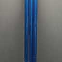 POOLWHALE Premium 15 Foot Telescopic Swimming Pool Pole, Adjustable 3 Piece Extendable Pool Cleaning Pole, Blue Anodized Aluminum - for Skimmer Nets, Vacuum Heads and Brushes