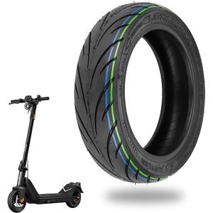 10x2.30-6.5 Tire 10 Inch Tubeless Tire for NIU KQi2 Pro Electric Scooter Accessories Front/Rear Spare Tire, Non-slip, Durable, Explosion Proof (1 Pc)