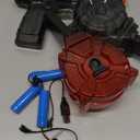 Funwee 2025 New Upgrade 2 Pack Electric Water Guns for Adults Kids, Light Up Squirt Gun, Powerful Automatic Water Gun, High Capacity Long Range Fully Strongest Water Blaster, Outdoor Pool Water Toy (Red+black)