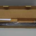 5/8 Diameter Curtain Rods 30-90 Inch, for 30-84 Inch Windows, Adjustable Splicing Black Curtain Rods for Windows with Brackets, Window Rod Long Small Curtains Rod