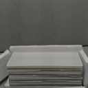 Glass Subway Tile, 4x12 Inch Glass Tile for Kitchen Backsplash Bathroom Shower Wall White (12 Pcs, 4 sq.ft)