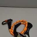 Dog Seat Belt for Car | Universal Dog Car Seatbelt | Durable Reflective Rope with Clip Hook Latch, Buckle and Carabiner- Safe and Secure Pet Safety Restraint (Orange)