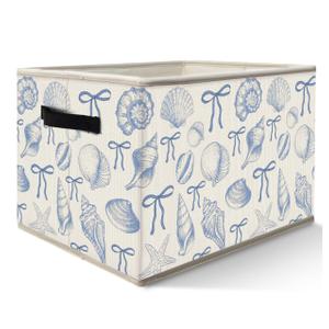 Nogrit Various Dog Storage Bins Box, Toybox for Boys Girls, Cute Types of Dogs Foldable Baskets Organizer Container with Handles for Bedroom Bathroom Kids Room Dorm Nursery Clothes Toys Books