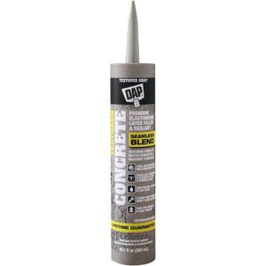 DAP 7079808676 Concrete Filler, Textured Gray, 10 Ounces