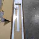 Ideal Pet Products Aluminum Pet Patio Door, Adjustable Height 77-5/8" to 80-3/8", 7" x 11-1/4" Flap Size, White