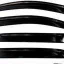 Rain Guards for Buick Encore 2013-2022/Chevrolet (Chevy) Trax 2014-2022, Tape-on Side Window Deflectors for Chevrolet Trax, Window Visors for Chevrolet Cars, for Chevrolet Car Accessories, 4 pcs