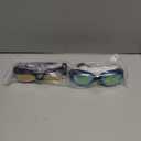 Swim Goggles - 2 Pack Swimming Goggles Anti Fog No Leaking For Adult Women Men