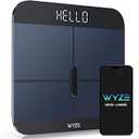 Wyze Smart Scale X - Digital Bathroom Scale for Body Weight, BMI, Body Fat, Muscle Mass, Heart Rate Monitor | Sync with Health Apps | for People, Baby & Pet, 400 lbs (Black)