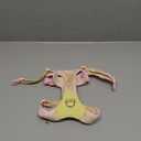 Petank Pink Medium Dog Harness for Medium Dogs, No Pull Dog Harness with 2 Leash Clips,Puppy Harness, Adjustable Dog Vest Harness (Pink, M)