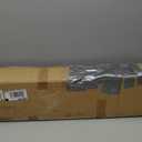 Heavy Duty Aluminum Round Handrail for Indoor or Outdoor Steps & Stairs  Maximum Load Capacity 800lbs, 0-3 Steps Stair Handrail Kit, Porch & Deck (Textured Black, 3ft)