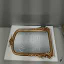 Bucherry Vintage Wedding Memorial Sign with Mirror In Loving Memory Ornate Gold Frame Tabletop Display for Weddings Anniversaries Celebrations 12" x 9.5"