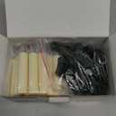 Tediselu 30pcs Led Clips on Christmas Tree Candles, Flickering Battery Operated Candles with Remote Timer, Flameless Window Candle for Christmas Wedding Birthday