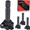 FAERSI Ignition Coils Pack 4 Set Replacement for 2006 2007 2008 2009 2010 2011 Honda Civic L4 1.8L, UF582 C1580 5C16371788393 RNAA01 IC662
