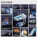 PF 240 CPU Water AIO Cooler Liquid Cooling|5.5-inch LCD Magnetic Screen|360mm ARGB Infinity Mirror 2000RPM PWM Fan|Lower Noise 30DBA|for LGA1851/1700/1200/115X/AM4/AM5(White)