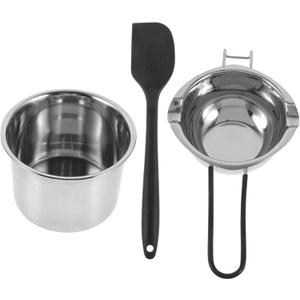 Melting Pot Set Stainless Steel Double Boiler Pot for Cooking Baking and More Random Color