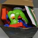 Realistic Dinosaur Moveable Shooting Toys, 2 Pack Launchers with Aiming, Roaring Dino Eyes & Belly Glow, LCD Score Record, Stocking Stuffers for Kids Toys Gifts for Boy Ages 3 4 5 6 7 8 9 10+ Year Old (Green)